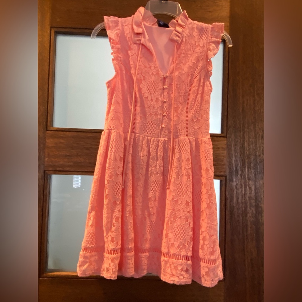 Peach dress